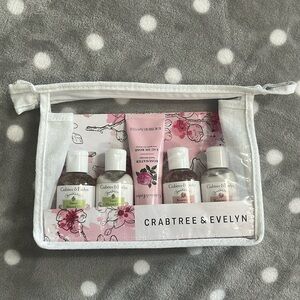 Crabtree&Evelyn Rosewater and Sweet Almond Oil Set